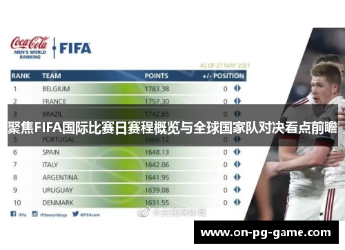聚焦FIFA国际比赛日赛程概览与全球国家队对决看点前瞻